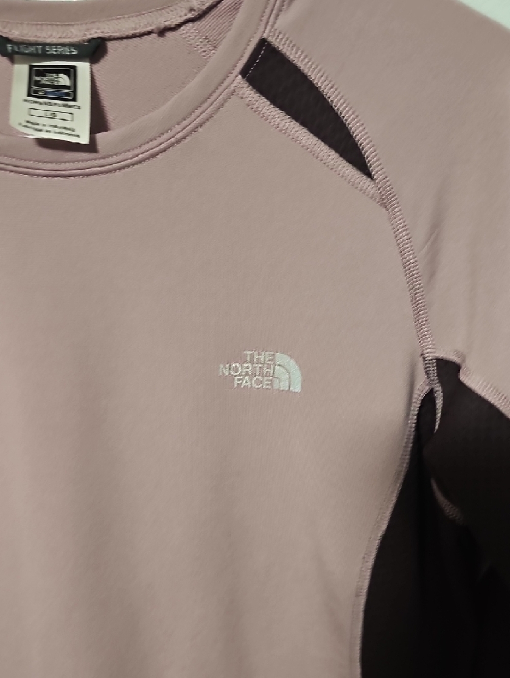 The North Face Dusty Pink and Plum Flight Series Performance Long Sleeve - Picture 3 of 11